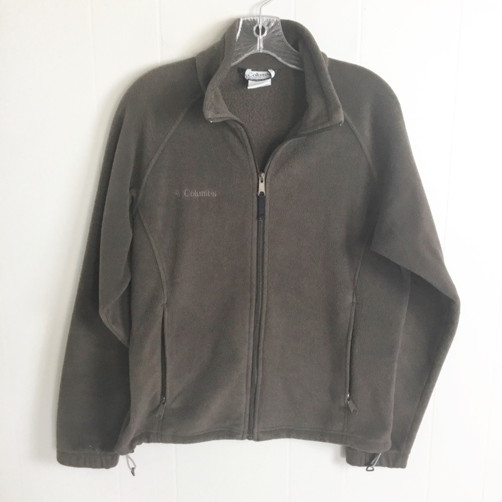 Vintage Brown Columbia Women’s Jacket Size M Zip Up